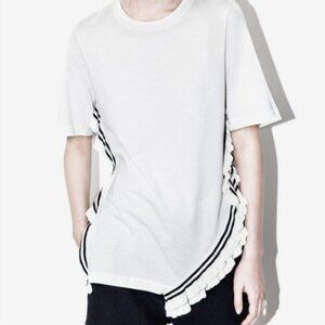 3.1 Philip Lim Ruffled White Top